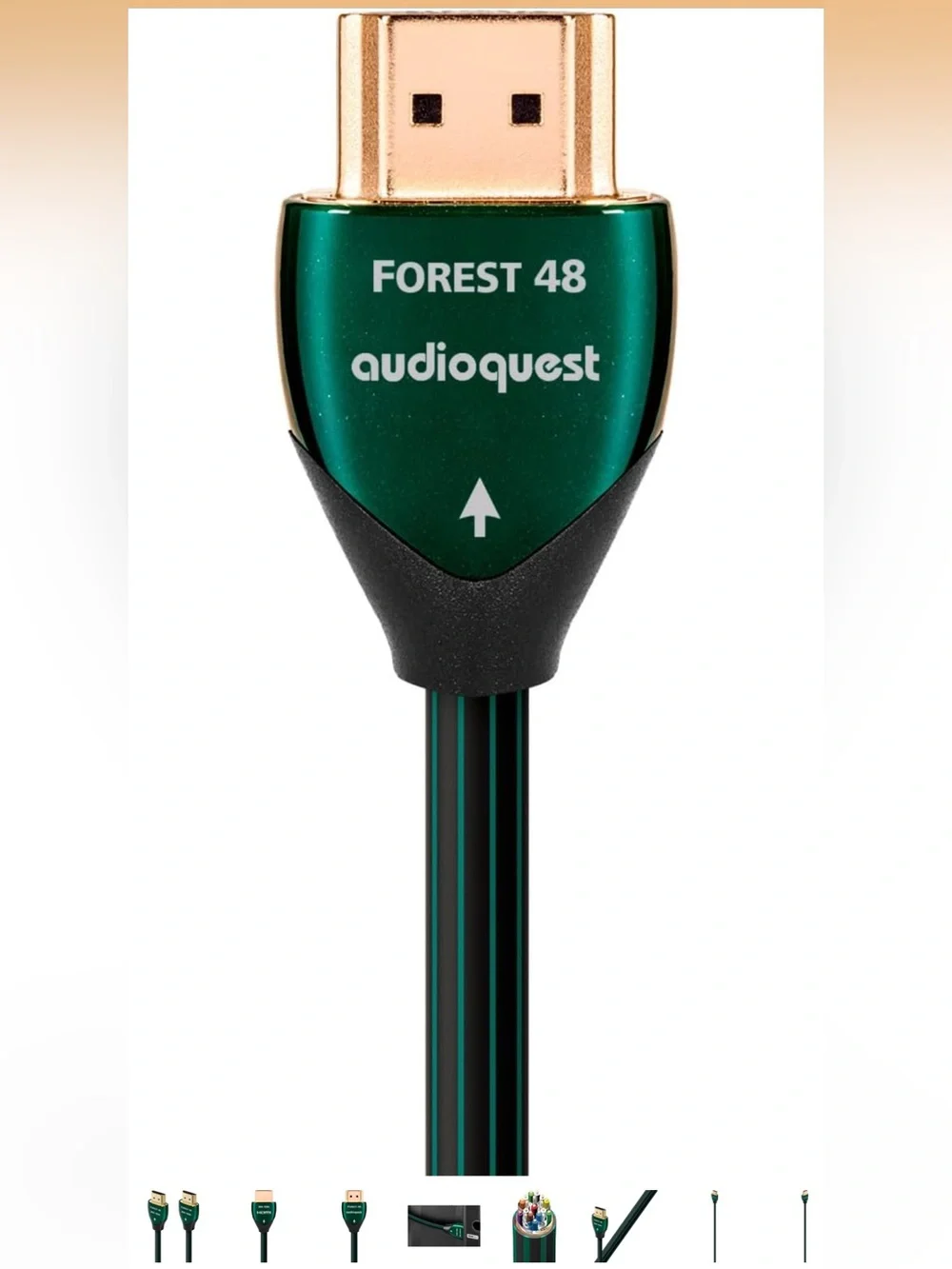 New AudioQuest Forest 48 2.1 HDMI Cable - 8K/10K Ultra HD, Gaming, High-Speed